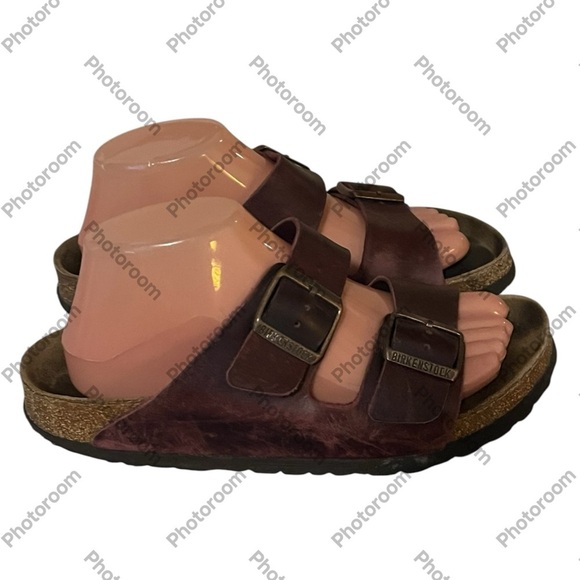 Birkenstock Arizona Oiled Foot Sandals Sz 8 - 8 1/2 (39) - Picture 1 of 12